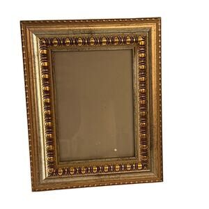 Vintage Ornate Gold Picture Frame 8x10 Holds 5x7 Made in Korea